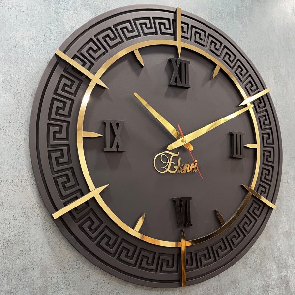 خرید ساعت دیواری jessica طلایی