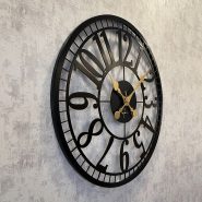 ساعت دیواری فلزی مدل کانر