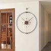 ساعت دیواری شیشه ای ریتمو